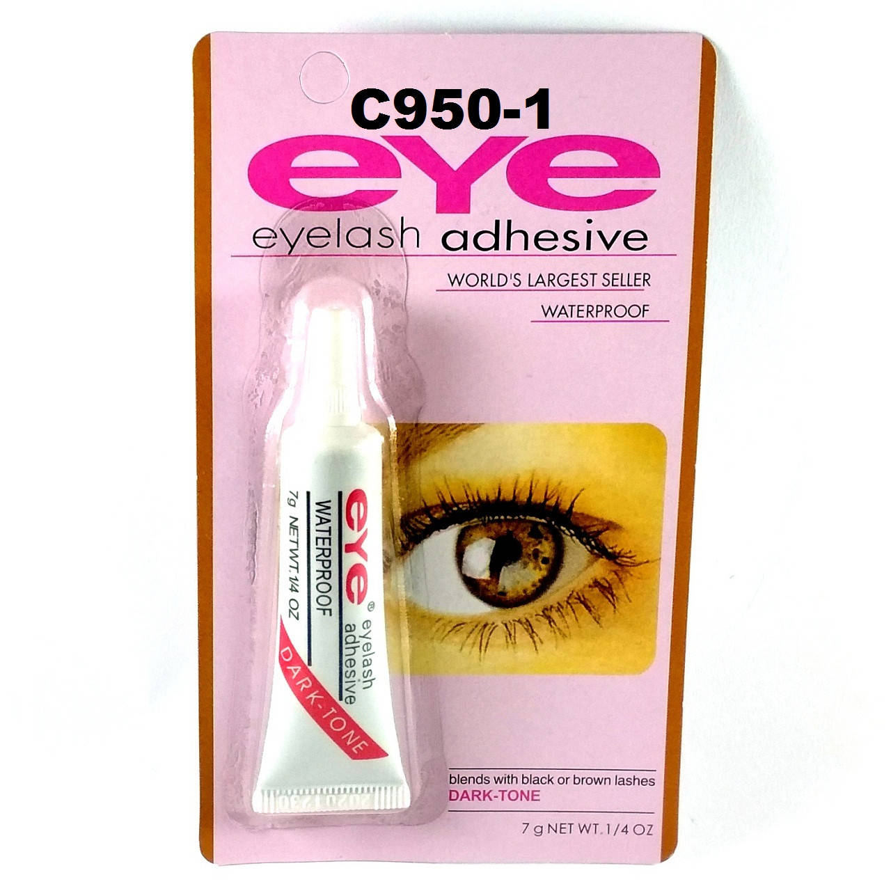 

Клей для накладных ресниц Eye 7 грамм Черный (ленточные и пучковые ресницы)