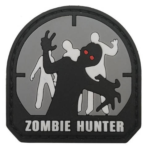 

Патч ПХВ на липучке Zombie hunter