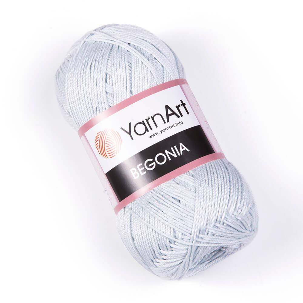 

Yarnart Begonia № 54462 светло серо-голубой, Светло-серый