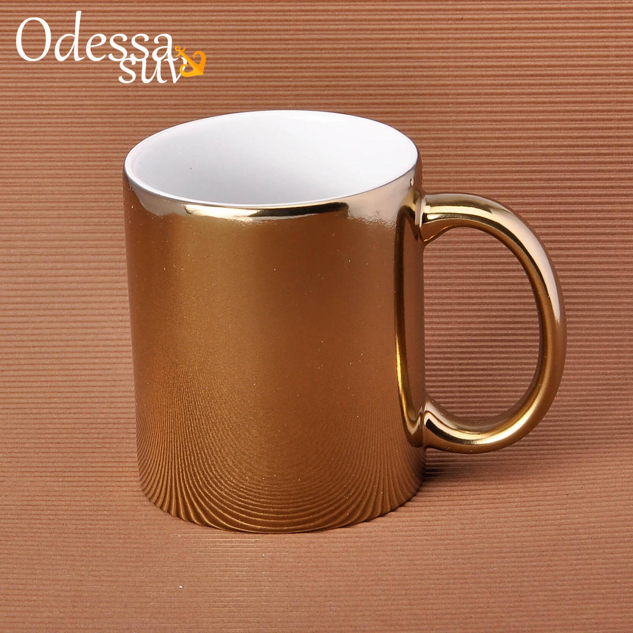 

Чашка металлик (зеркальная ) золото