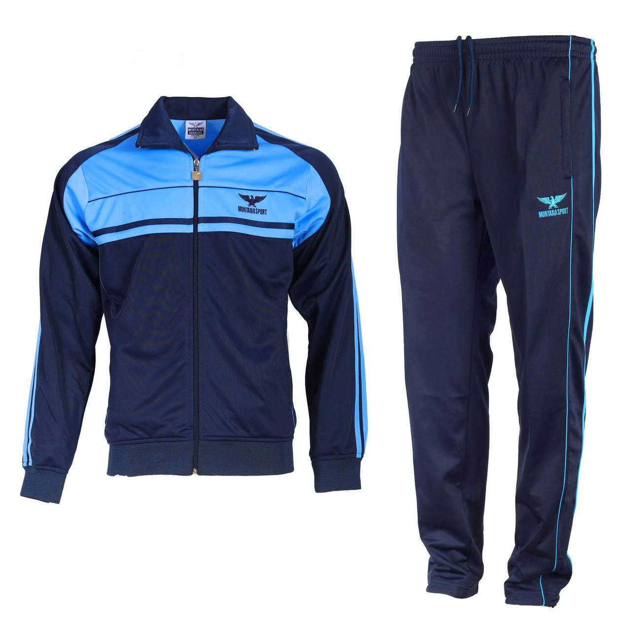 

Спортивный костюм мужской синий Montana 80-е гг. 3XL