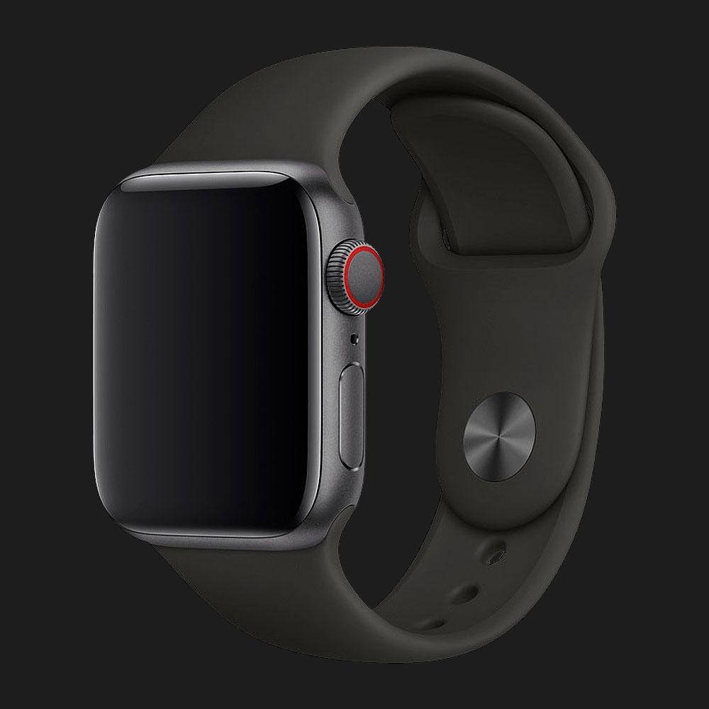 

Силиконовый браслет ремешок Sport Band для часов Apple Watch 38 мм (dark olive),Тёмно-оливковый
