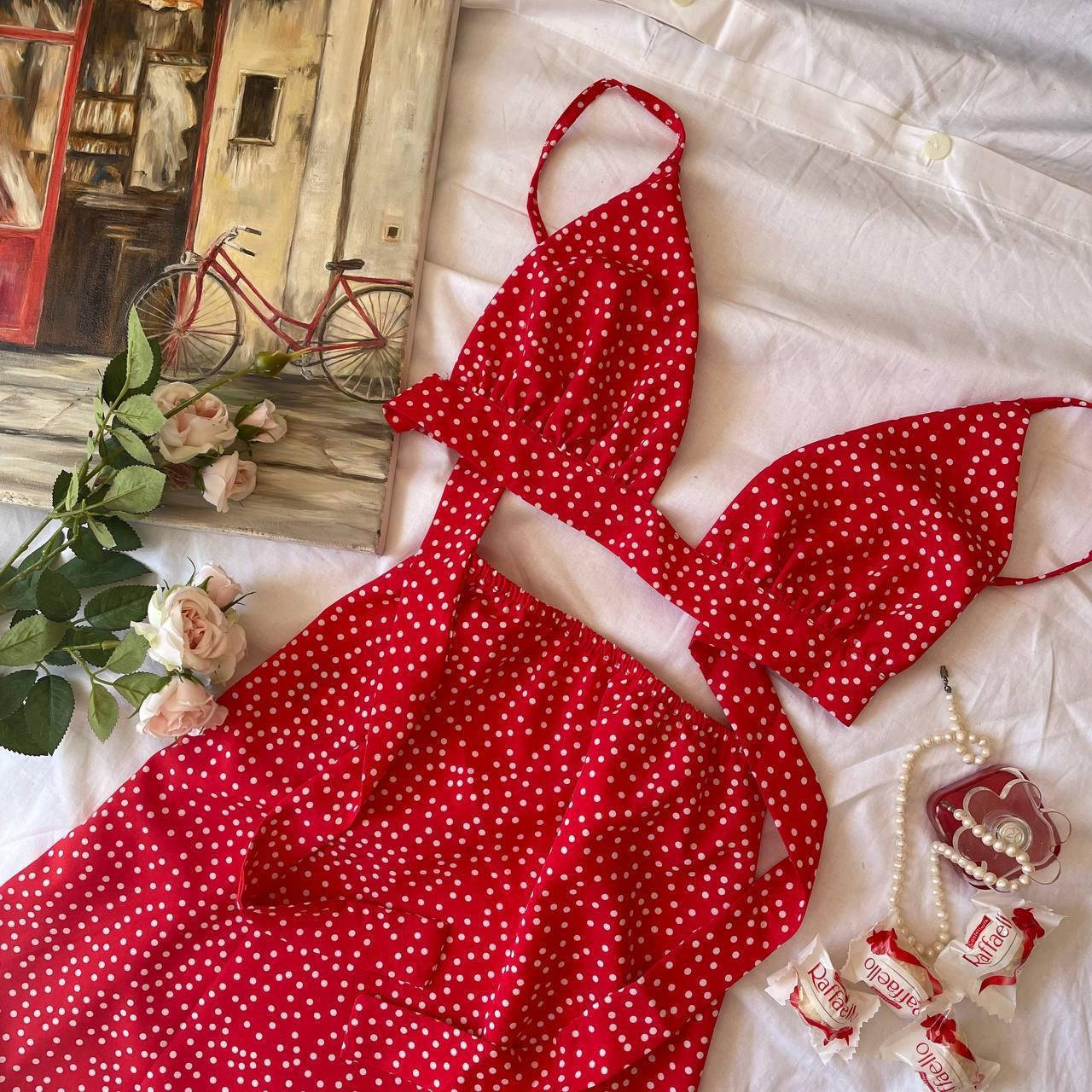 

Юбка + топ новинка Женский костюм лето