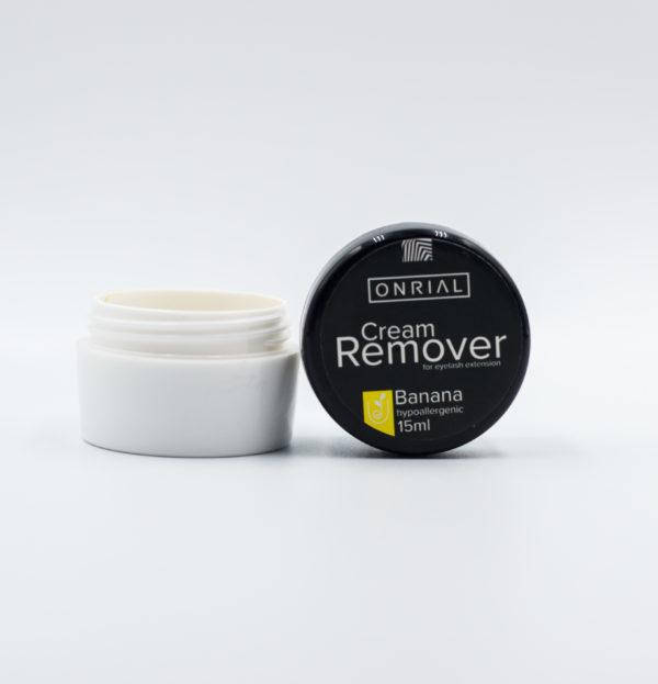 

Кремовый ремувер для снятия ресниц – ONRIAL CREAM REMOVER BANANA 15 мл