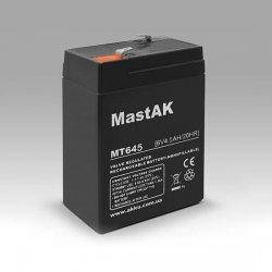 

Аккумулятор Mastak МТ645 (6V4.5Ah)