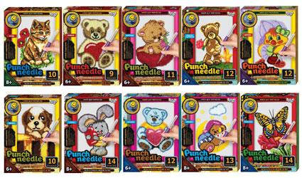 

Набор для творчества "Ковровая вышивка" Punch needle 5017 10 видов