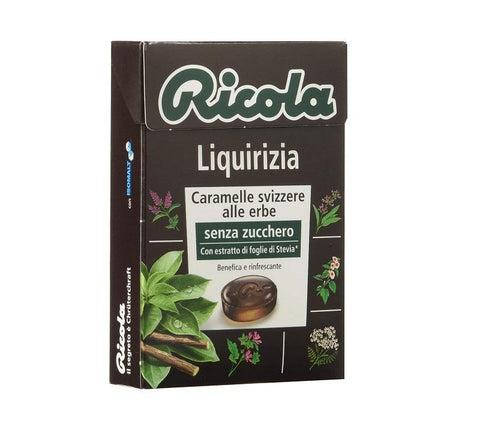 

Леденцы Ricola Liquirizia 50 g
