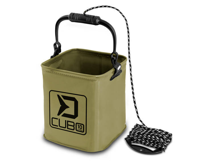 

Складное ведро, ведро Delphin CUBO 10л + 7м