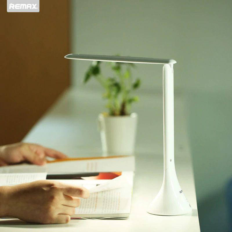

Настольная светодиодная LED лампа Remax RL-E180 Аккумулятор Оригинал, Белый
