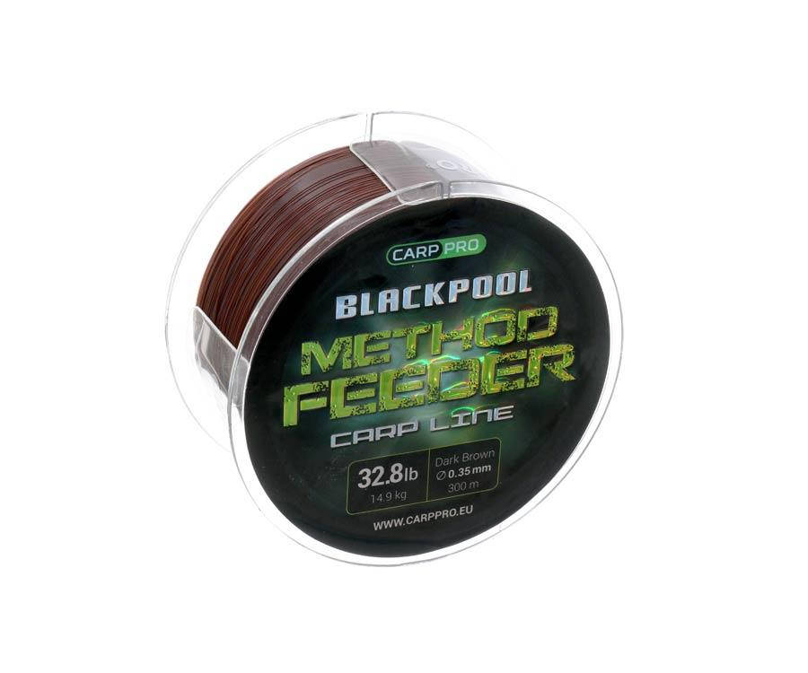 

Леска Carp Pro Blackpool Method Feeder Carp 300м 0.35мм, Коричневый