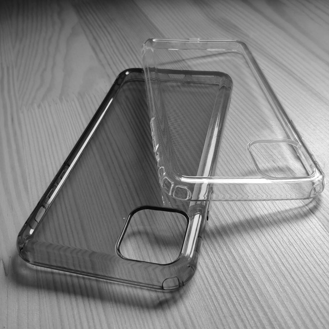 

Прозрачный силиконовый противоударный чехол Baseus Airbag TPU для iphone 11.