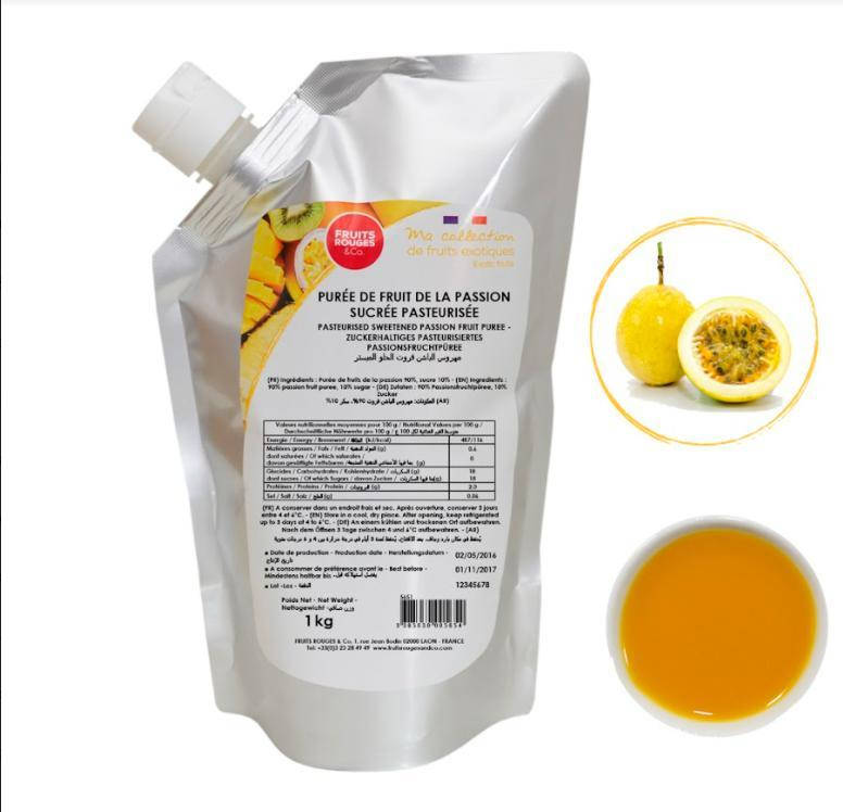 

Пюре Маракуйи Fruit Roouge &Co, 1 кг
