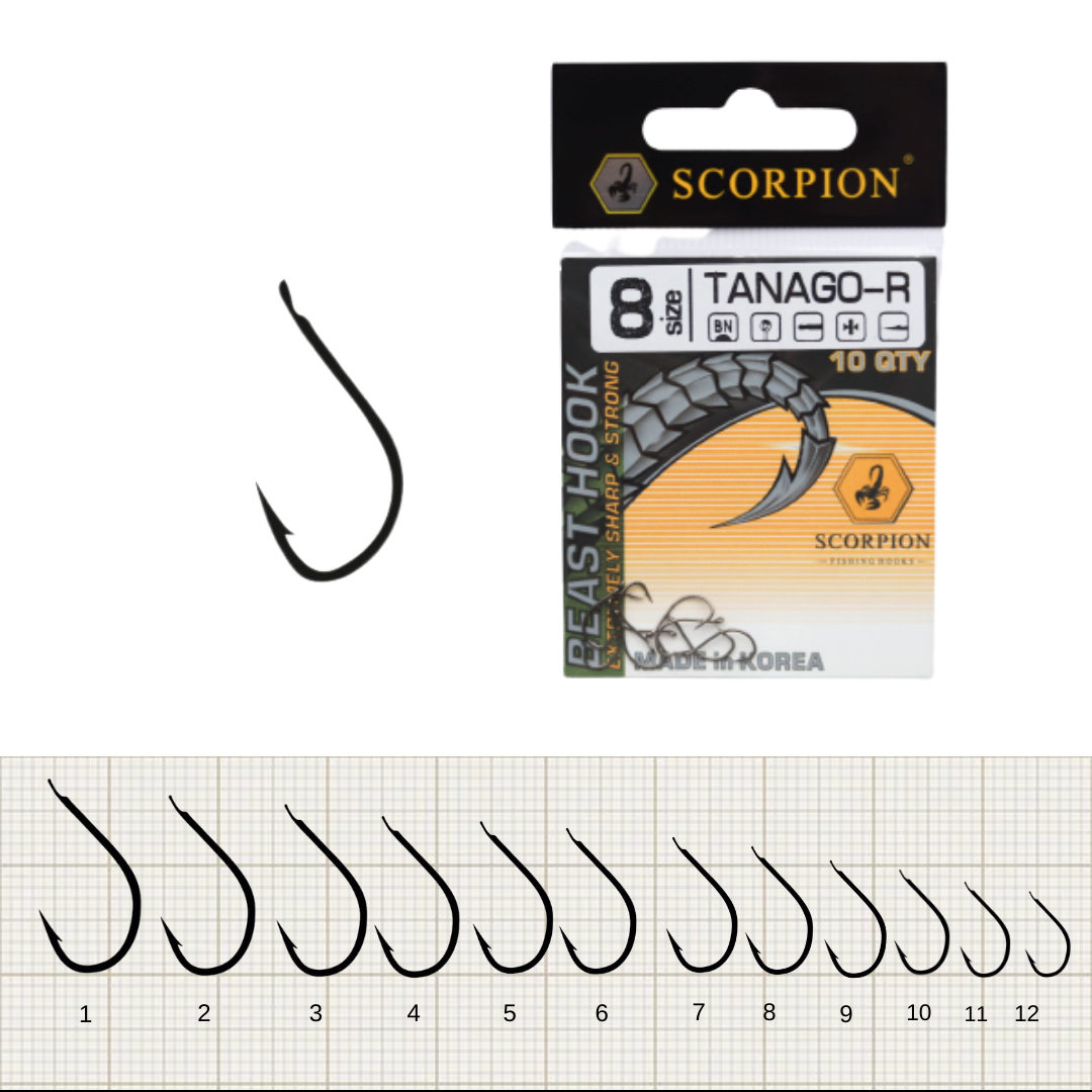 

Гачки Scorpion TANAGO-R BN №9 10шт