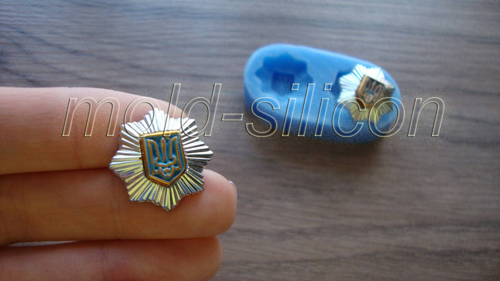 

Силиконовый молд "Герб Украины 2"