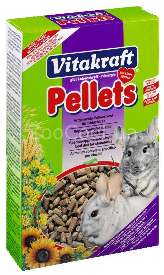 

Корм для шиншилл Vitakraft Pellets 1 кг.
