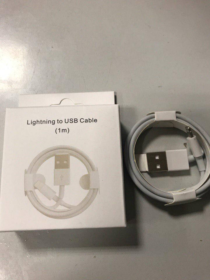 

Кабель lighting для Apple iPhone 5/5S/5SE/6/7/8 Опт, Белый