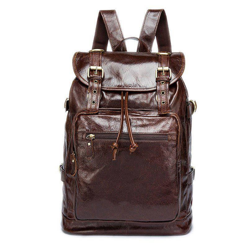 

Рюкзак кожаный Vintage 14843 Коричневый, Коричневый