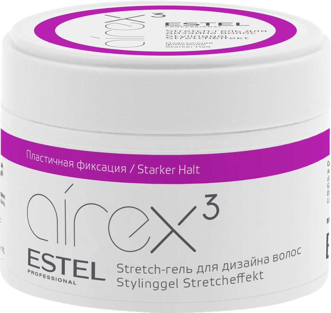 

Stretch-гель для дизайна волос пластичная фиксация AIREX Estel, 65 мл.