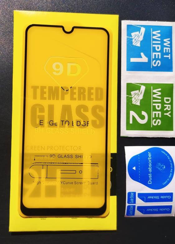

Защитное стекло Samsung A20/A30/А50/M31/M21/A30s/M30s (Full Glue 9D), Черный