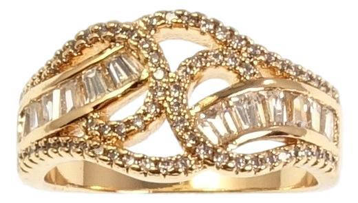 

Кольцо Xuping Позолота 18K "Символичный орнамент из циркония" р.17