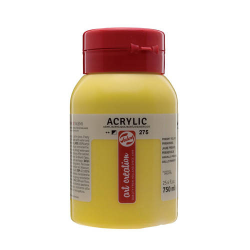 

Краска акриловая Talens Art Creation (275) Первичный желтый, 750 мл, Royal Talens