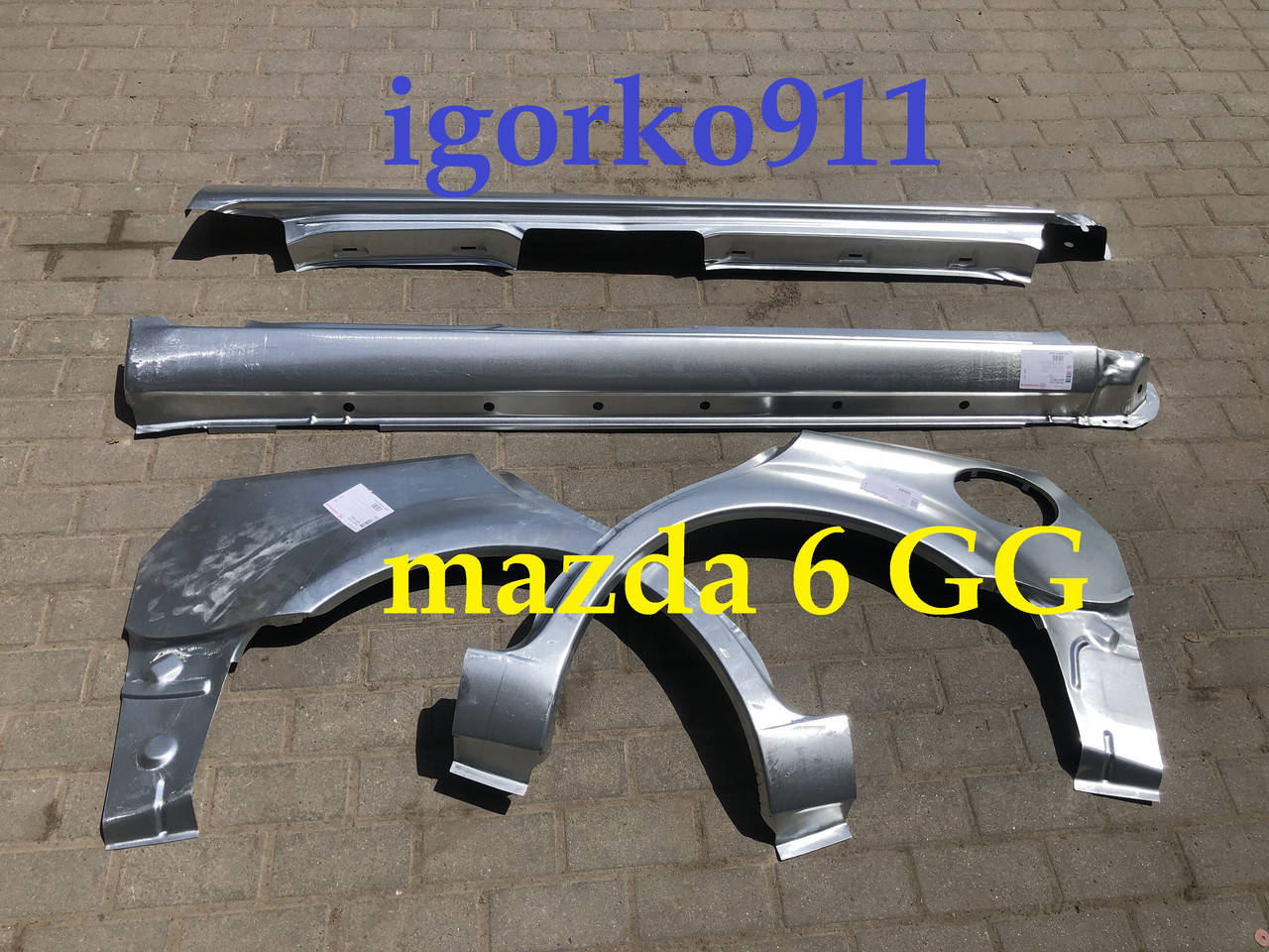 

Пороги Mazda 6 GG 02-08 Klokerholm арки мазда