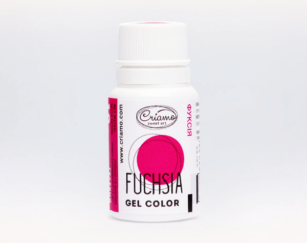 

Краситель гелевый Criamo мини, фуксия, 10 грамм