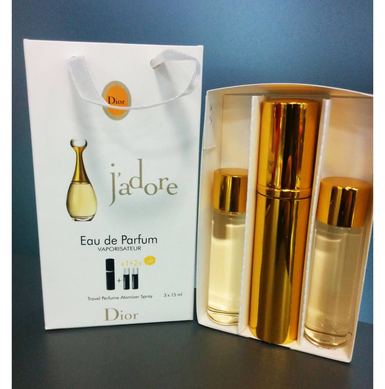 

Набор духов Travel Perfume Jadore "Dior" 3 в 1