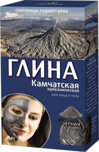

Глина черная Камчатская вулканическая