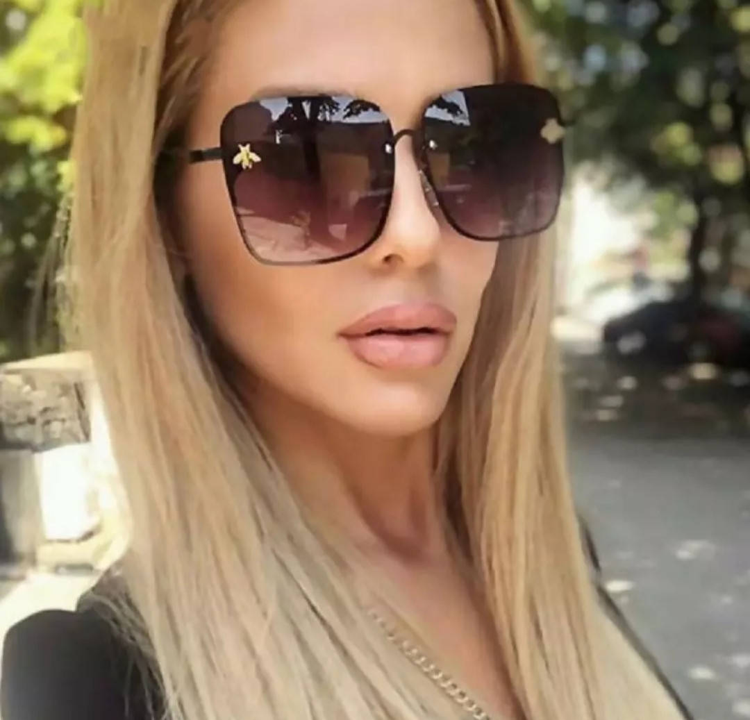 

Женские градиентные квадратные очки