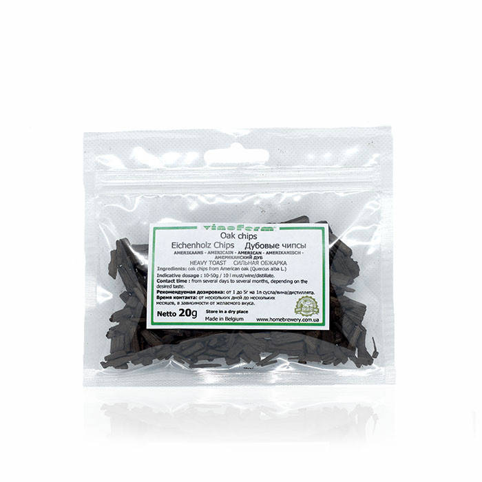 

Чипсы американского дуба Alba сильного обжига 20г