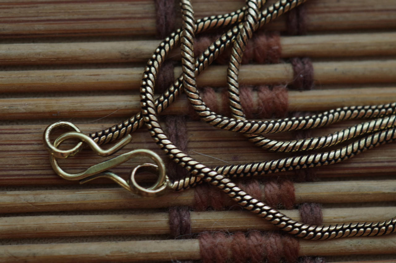 

Цепочка для кулонов . Индия 72см