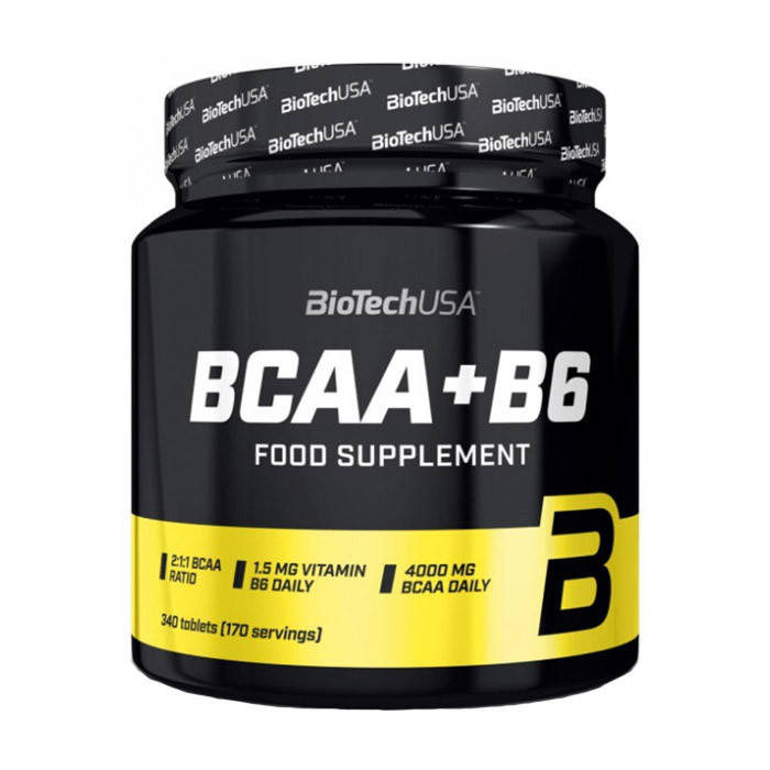

BCAA BioTech BCAA + B6, 340 таблеток