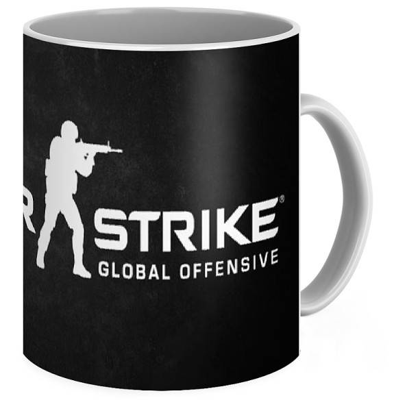 

Кружка GeekLand CS:GO Counter-Strike КС:ГО Контр Страйк темный фон CP 03.150, Белый