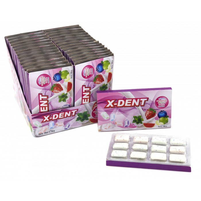 

Жвачка X-DENT микс