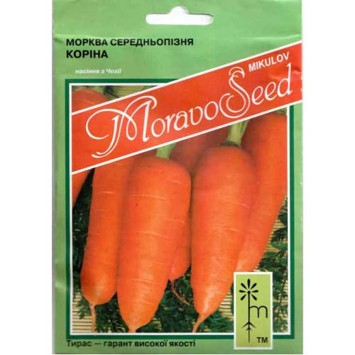 

Семена Морковь Корина 20 граммов Moravoseed