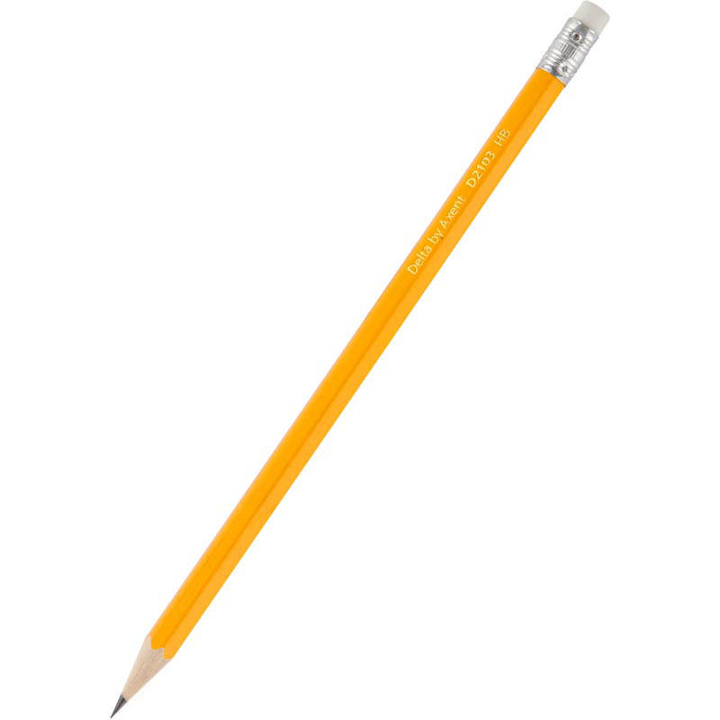 

Карандаш графитный Delta D2103 с ластиком HB
