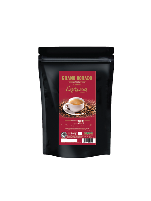 

Кава в зернах Grano Dorado Espresso 240 г