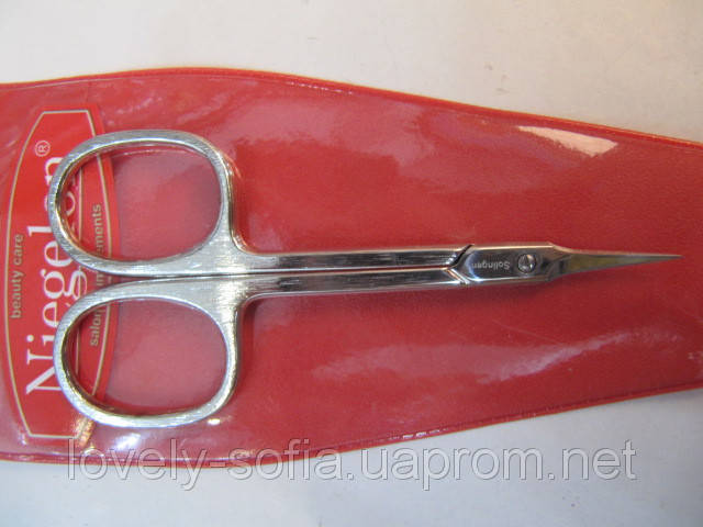 

Ножницы маникюрные Niegelon для удаления кутикул серебро
