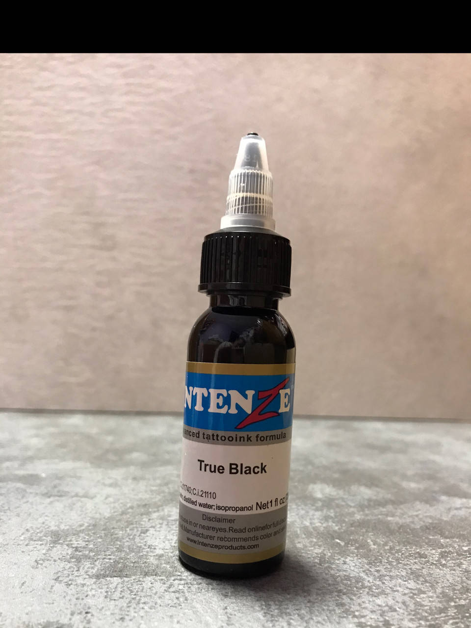 

Тату краска Intenze True Black