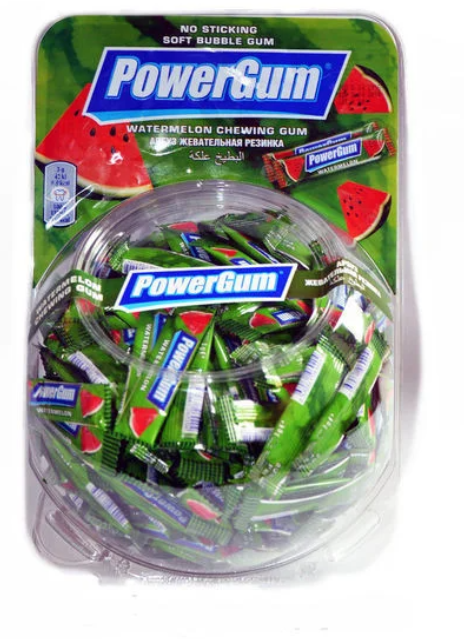 

Жевательная резинка "Power Gum" "Павер Гум" Кавун