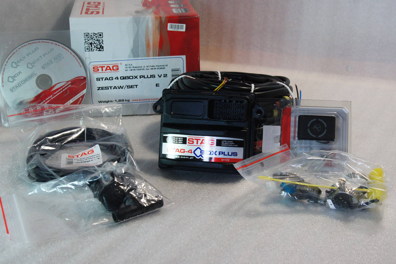 

Электроника Stag-4 QBox Plus 4 цилиндра