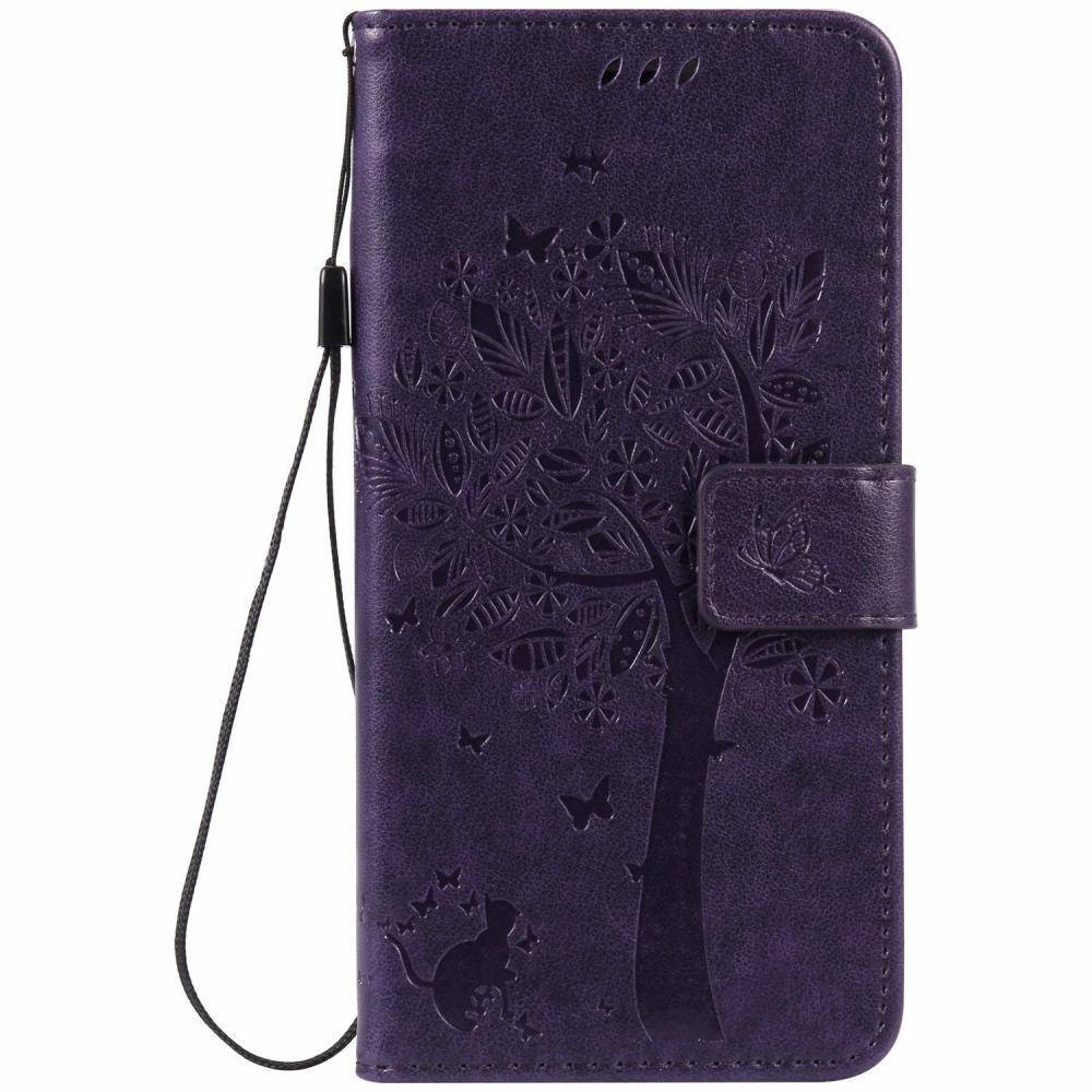 

Обложка Samsung Galaxy J5 2016 J510 (чехол кот и дерево) (Самсунг Джей Джи 5 16), Фиолетовый