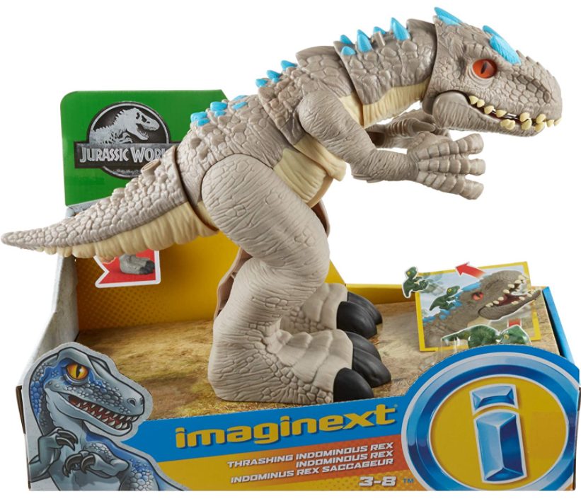 

Динозавр Индоминус Рекс 35 см и Имаджинекст Мир Юрского Периода Indominus Rex Fisher-Price GMR16