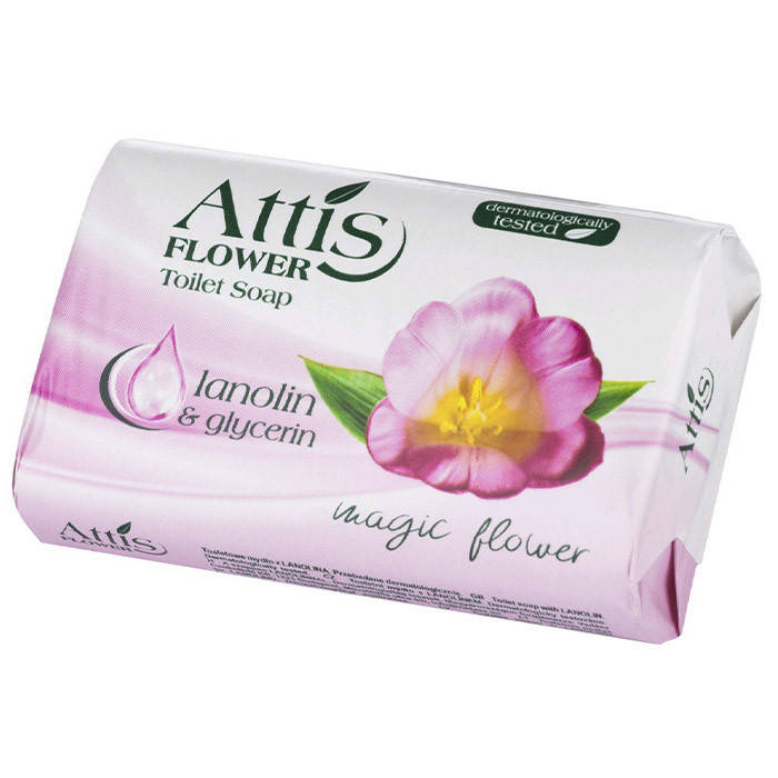 

Мыло твердое Attis Цветы 100 г