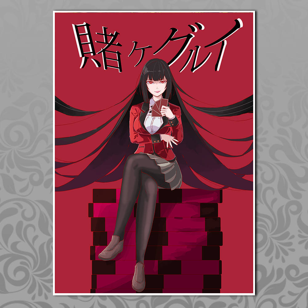 

Плакат Аниме Kakegurui 08