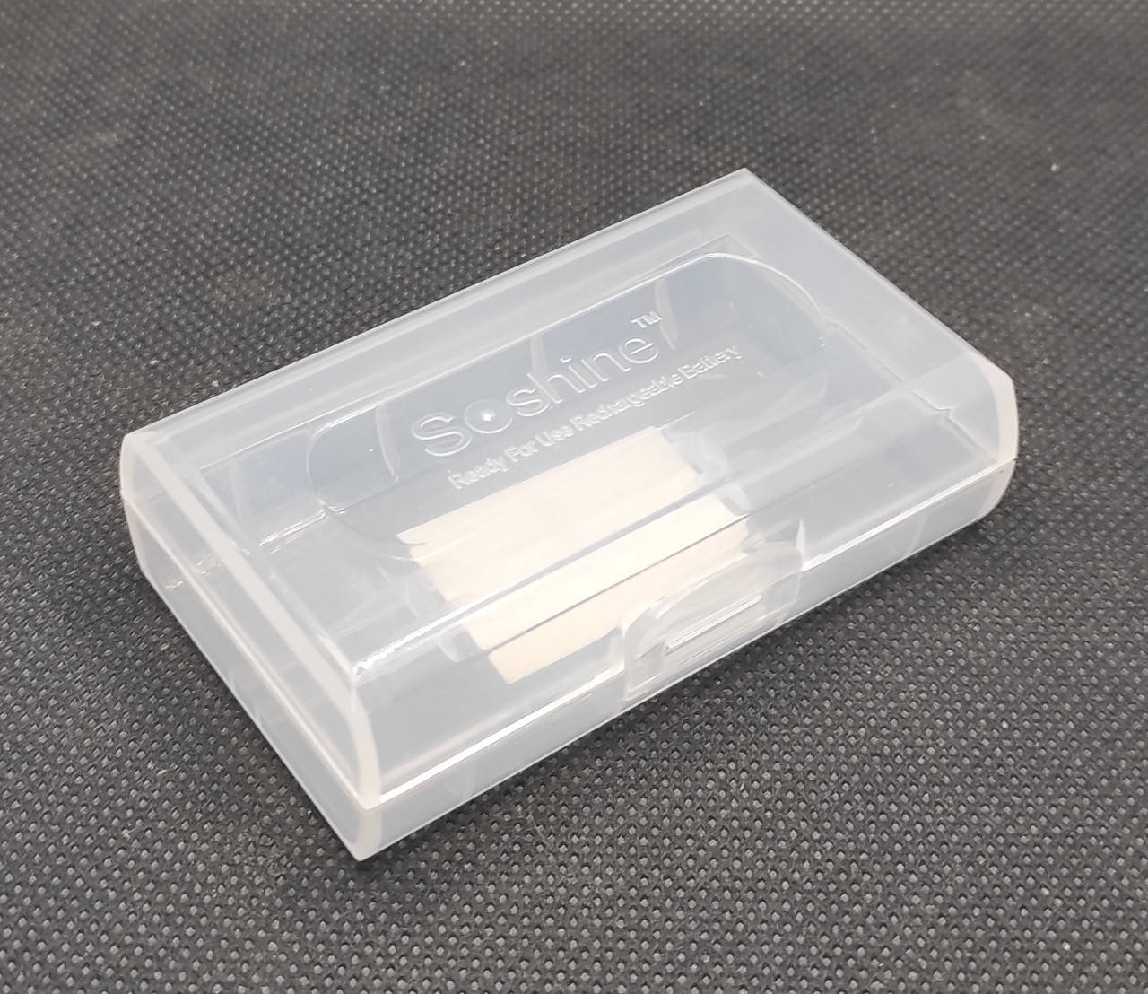 

Коробочка для хранения аккумуляторов 18650 Soshine SBC-012 (1-2эл.)