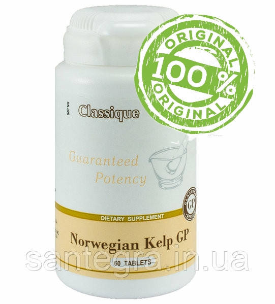 

Norwegian Kelp GP Сантегра - Santegra Норвиджен Норвежский Келп - Ламинария, органический йод