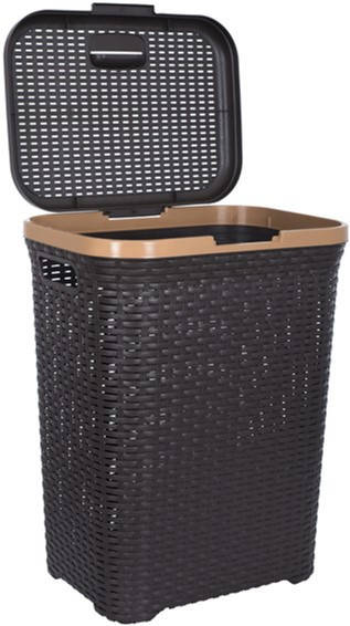 

Корзина для хранения белья Ucsan Рlastik M-078 43х34х55 см 50 л, Разные цвета