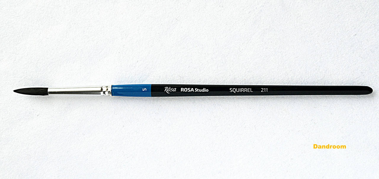 

Белка круглая, 211, № 5, к. р. кисть ROSA Studio